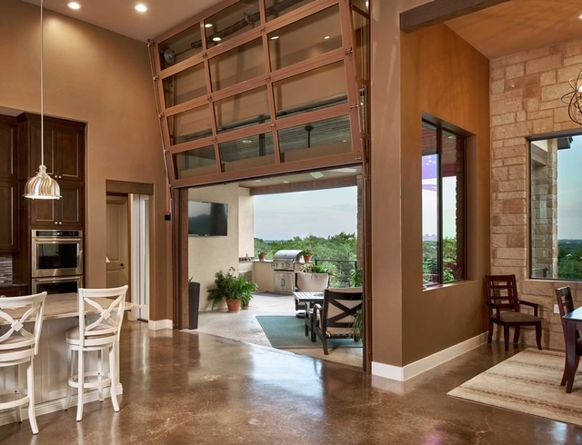 Door Installation for Outdoor Room